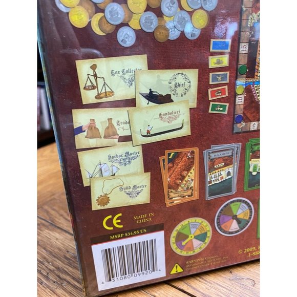 Masters of Venice by R&R Games - Ages 15+ | 2-5 players Factory Sealed NEW - Picture 5 of 5